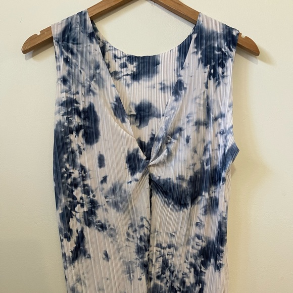 Topshop open back tie dye blouse - Picture 2 of 6